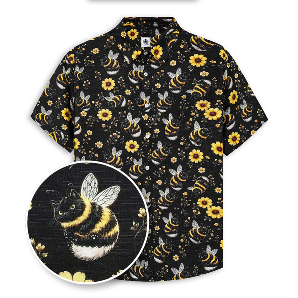 Honey Whiskers Bee Cat