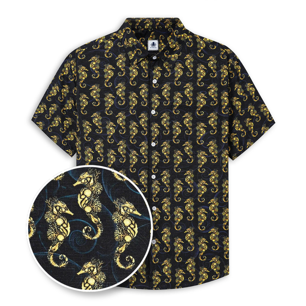 Golden Current Seahorse