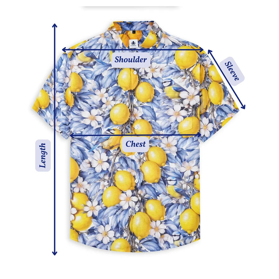 How to measure a shirt: chest, shoulder, sleeve, length